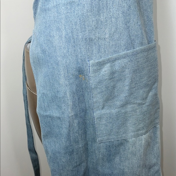 Disney Gourmet Mickey Light Wash Denim Apron with Embroidered Character - Picture 9 of 9